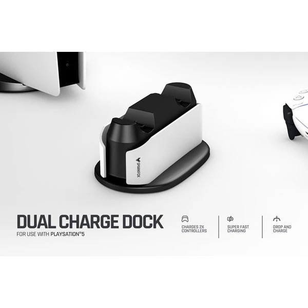 SparkFox W20P504 Dual Charge Dock for Dual Sense