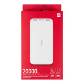 Xiaomi Redmi Power Bank 20000 mAh with microUSB conversion cable