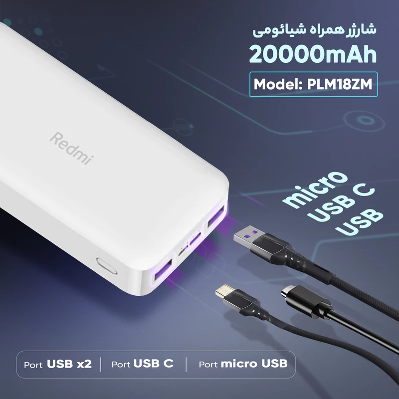 Xiaomi Redmi PB200LZM 20000mAh Power Bank