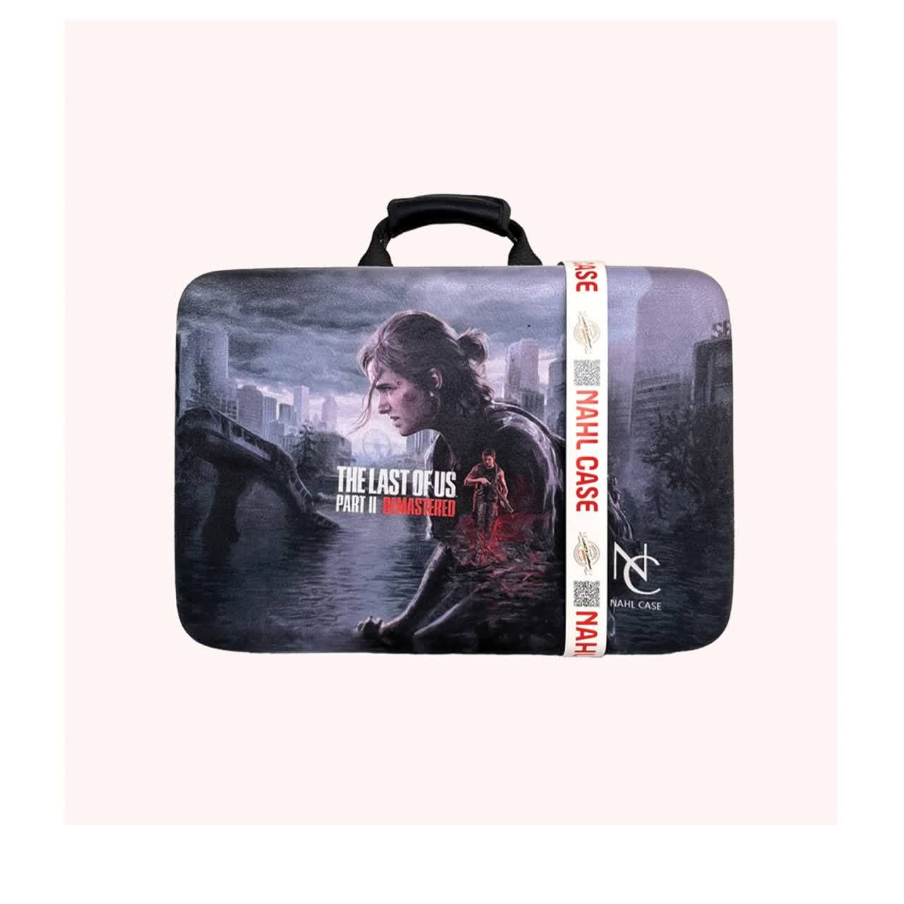 PlayStation 5 PS5 FAT / PRO game console carrying case, Last of Us model