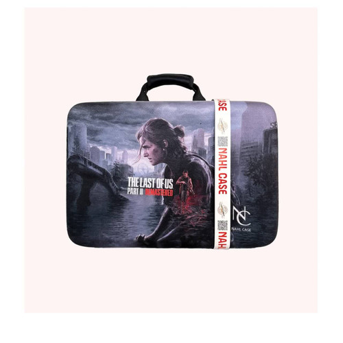 PlayStation 5 PS5 FAT / PRO game console carrying case, Last of Us model